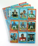 (90) 1971 Topps Football Cards Mostly EX Conditions