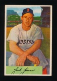 1954 Bowman Baseball Card #2 Jackie Jensen Boston Red Sox