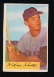 1954 Bowman Baseball Card #5 Bill Hunter Baltimore Orioles