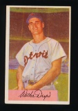 1954 Bowman Baseball Card #7 Walt Dropo Detroit Tigers