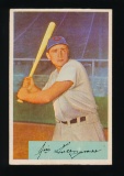1954 Bowman Baseball Card #28 Jim Greengrass Cincinnati Redlegs