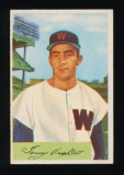 1954 Bowman Baseball Card #88 Tom Umphlett Washington Senators
