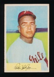 1954 Bowman Baseball Card #143 Willie Jones Philadelphia Phillies