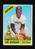1966 Topps Baseball Card #195 Hall of Famer Joe Morgan Houston Astros (2nd