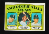 1972 Topps ROOKIE Baseball Card #79  Red Sox Rookie Stars: Carlton Fisk-Cec