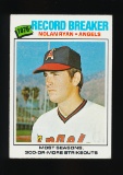 1977  Topps Baseball Card #234 Hall of Famer Nolan Ryan  Record Breaker