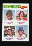 1977  Topps ROOKIE Baseball Card #476 Rookie Catchers: Gary Alexander-Rick