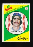 1981 Topps Squirt Baseball Card #6 Bill Buckner Chicago Cubs (Light Crease