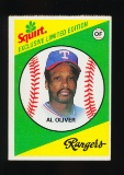 1981 Topps Squirt Baseball Card #22 Al Oliver Texas Rangers