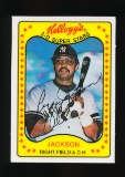 1981 Kelloggs Xograph 3D Baseball Card #3 Hall of Famer Reggie Jackson New