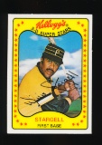 1981 Kelloggs Xograph 3D Baseball Card #11 Hall of Famer Willie Stargell Pi