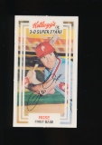 1983 Kelloggs Xograph 3D Baseball Card #6 Pete Rose Philadelphia Phillies
