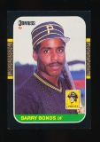 1987 Donruss ROOKIE Baseball Card #361 Rookie Barry Bonds Pittsburgh Pirate