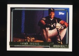 1991 Topps Baseball Card #555 Hall of Famer Frank Thomas Chicago White Sox