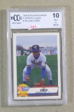 1993 Fleer/Procards Baseball Card #168 Jose Vidro Burlington Bees Graded Be