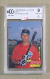 1996 Best Cards Baseball Card #17 Todd Helton Double A All Stars Graded Bec