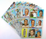 (117) 1966 Topps Baseball Cards Mostly EX Conditions