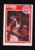 1990 Fleer Basketball Card #45 Joe Dumars Detroit Pistons