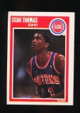 1990 Fleer Basketball Card #50 Isiah Thomas Detroit Pistons