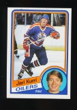 1984 Topps Hockey Card #52 Jari Kurri Edmonton Oilers