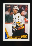 1987 Topps Topps Hockey Card #87 Ray Bourque Boston Bruins