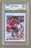 1990 Upper Deck Hockey Card #63 Jeremy Roenick Chicago Blackhawks Graded (M