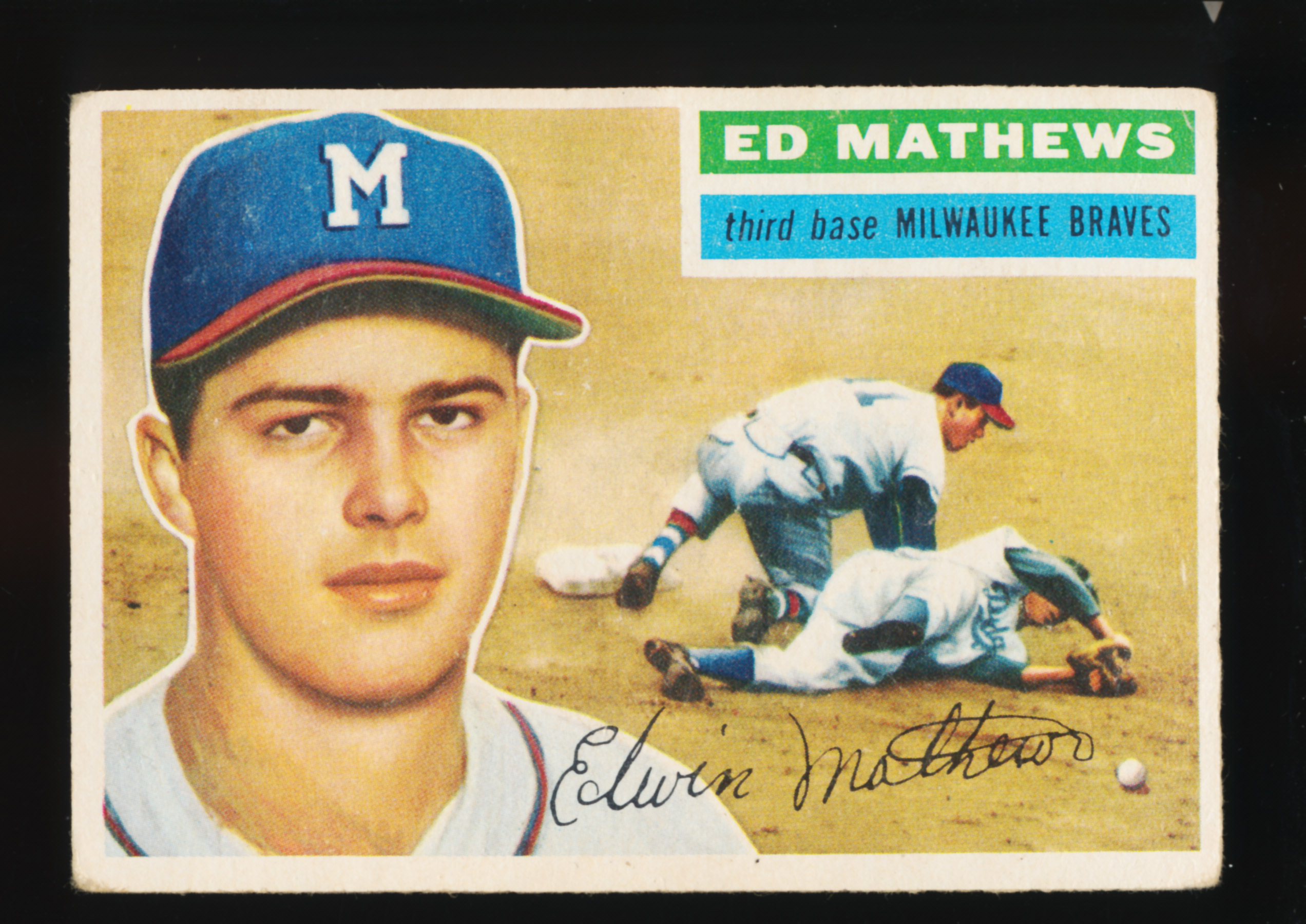 eddie mathews baseball card