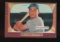 1955 Bowman Baseball Card #227 Frank Baumholtz Chicago Cubs. Scarce High Number Card (Crease on