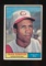 1961 Topps Baseball Card #360 Hall of Famer Frank Robinson Cincinnati Reds