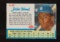 1962 Hand Cut Post Cereal Baseball Card #15 Jake Wood Detroit Tigers