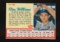 1962 Hand Cut Post Cereal Baseball Card #115 Stan Williams Los Angeles Dodg