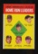 1963 Topps Baseball Card #4 Home Run Leaders: Harmon Killebrew, Roger Maris