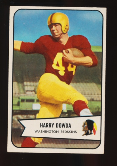 1954 Bowman Football Card #27 Harry Dowda Washington Redskins