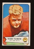 1954 Bowman Football Card #77 Richard Yelvington New York Giants