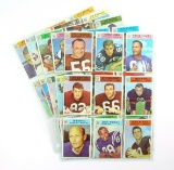 (41) 1966 Philadelphia Football Cards. Mostly EX Conditions. Some Duplicate