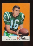 1969 Topps Football Card #85 Norm Snead Philadelphia Eagles
