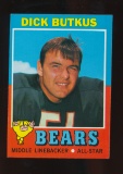 1971 Topps Football Card #25 Hall of Famer Dick Bukus Chicago Bears