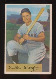 1954 Bowman Baseball Card #21 Vic Wertz Baltimore Orioles