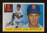 1955 Topps Baseball Card #116 Tom Hurd Boston Red Sox