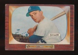 1955 Bowman ROOKIE Baseball Card #65 Rookie Don Zimmer Brooklyn Dodgers