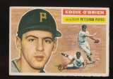 1956 Topps Baseball Card #116 Eddie O'Brien Pittsburgh Pirates