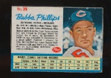 1962 Hand Cut Post Cereal Baseball Card #39 Bubba Phillips Cleveland Indian