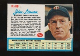 1962 Hand Cut Post Cereal Baseball Card #89 Jim Lemon Minnesota Twins