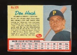 1962 Hand Cut Post Cereal Baseball Card #171 Don Hoak Pittsburgh Pirates