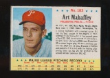 1963 Hand Cut Jello Baseball Card #183 Art Mahaffey Philadelphia Phillies