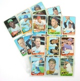 (22) 1965 Topps Baseball Cards. Mostly VG/EX to EX Conditions