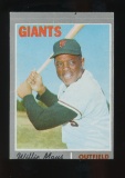 1970 Topps Baseball Card #600 Hall of Famer Willie Mays San Francisco Giant