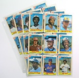 1984 Ralston Purina Baseball Card Set of 33. NM to Mint Conditions