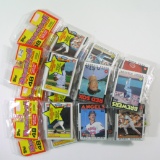 (7) 1985 Baseball Factory Sealed Rak-Paks. (336 Mint Condition Cards