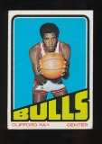 1972 Topps Basketball Card #91 Clifford Ray Chicago Bulls